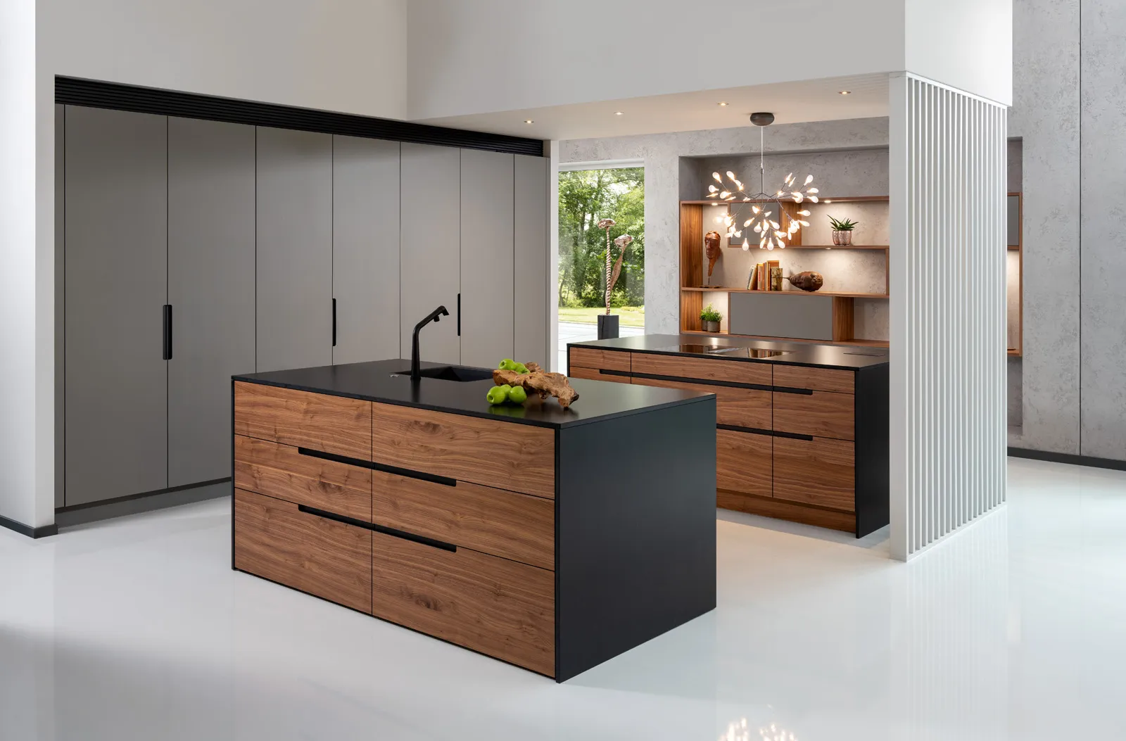 Antraciet keuken REMPP Küchen