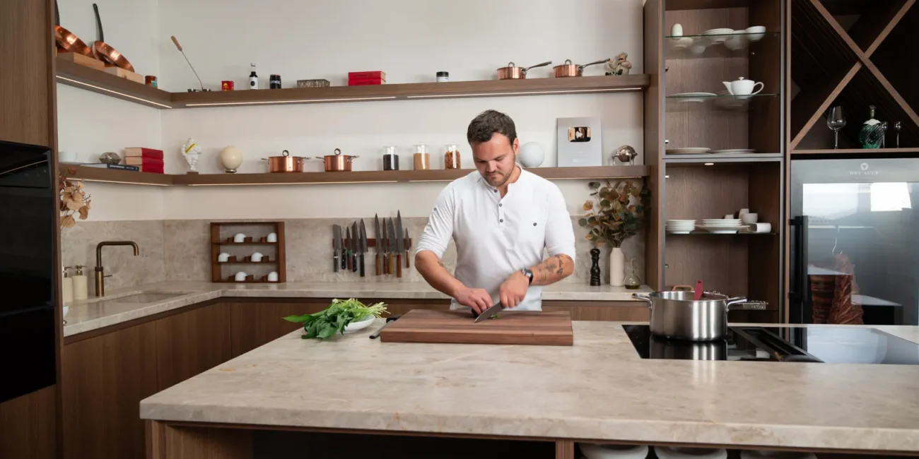 Jules Cooking bij Diepeveen Keukens