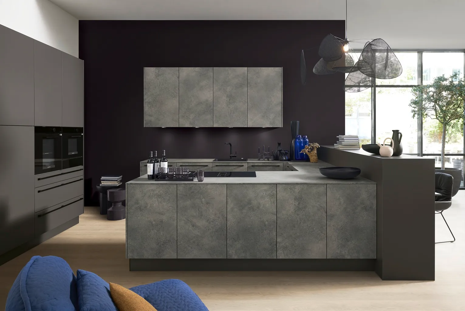Betonlook keuken van Ballerina
