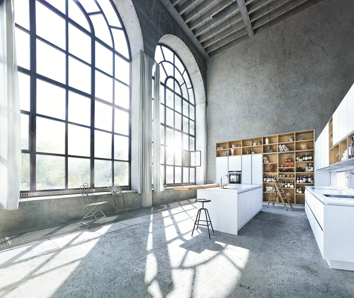 Witte next125 luxe keuken