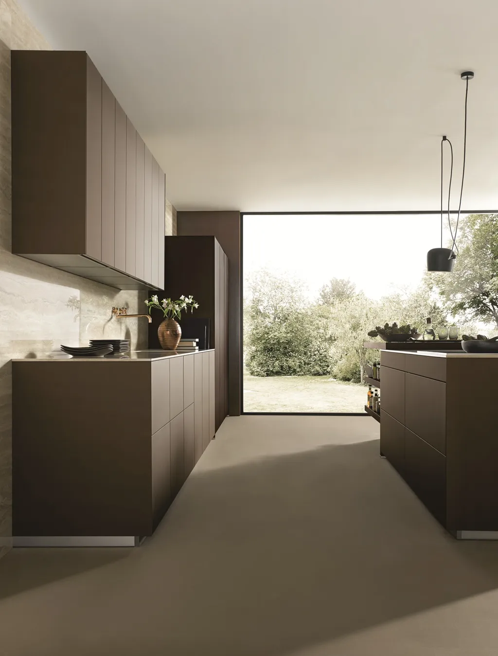 Exclusieve bruine keuken van Next125