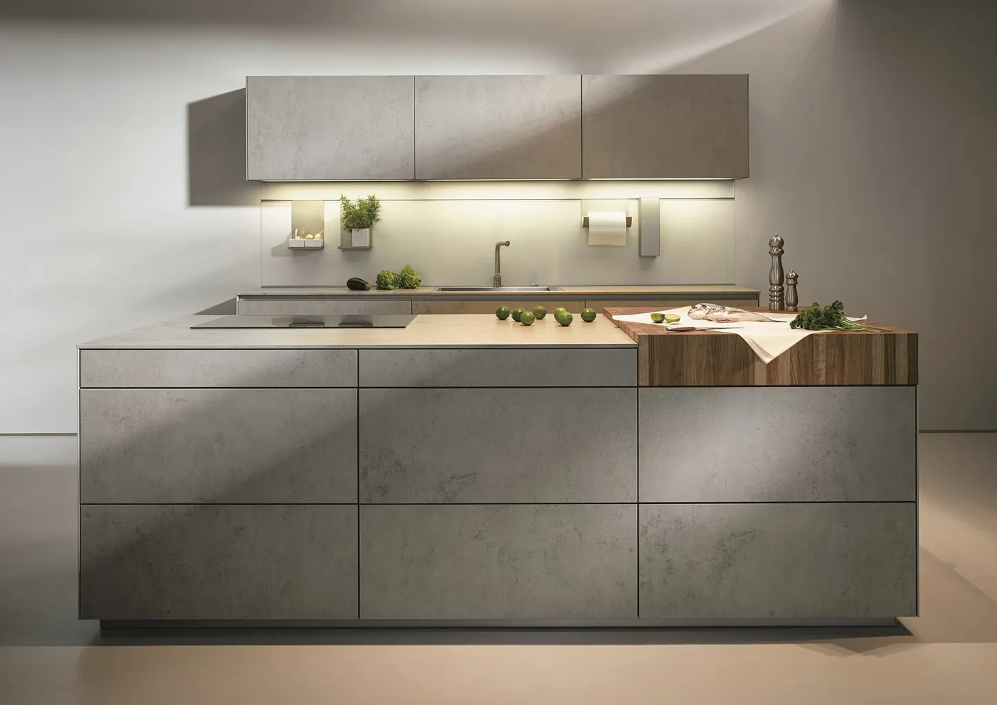 Luxe betonlook keuken