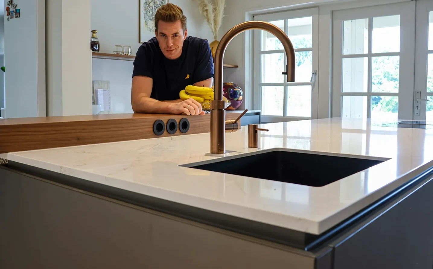 Details in de keuken van Jeroen Achtien