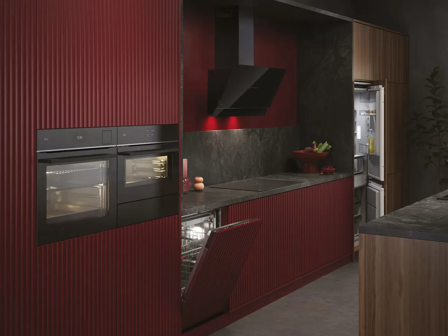 Prachtige keuken met AEG CombiQuick® OK8NW00MB