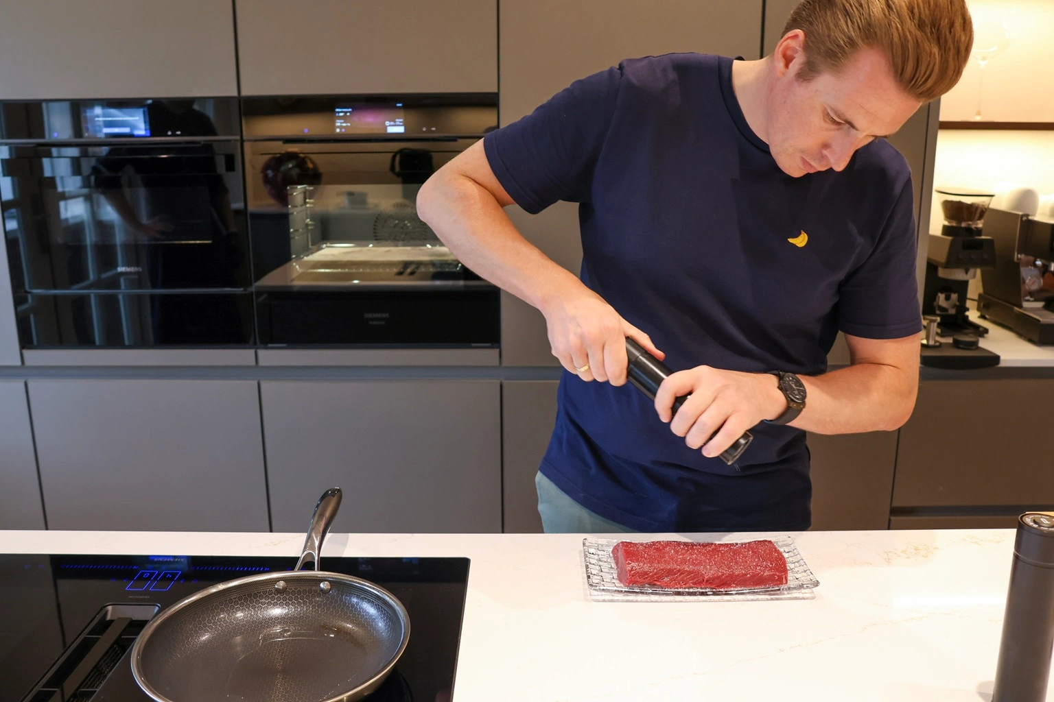 Hert Wellington vlees klaarmaken