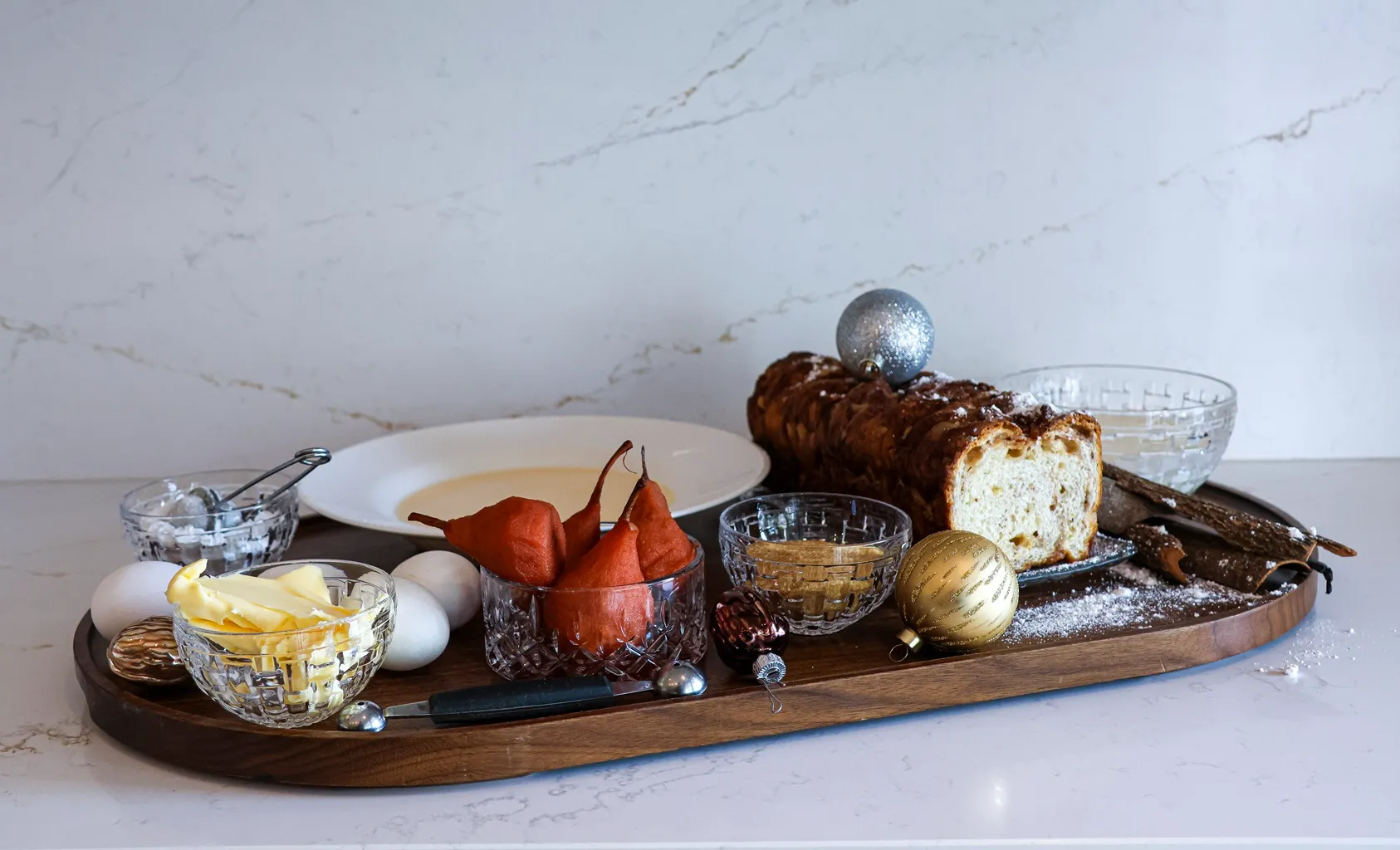 Ingrediënten voor Suikerbrood met Stoofpeertjes