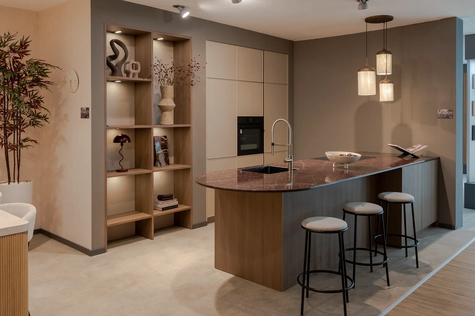 Metallic keukentrend van Ballerina Küchen