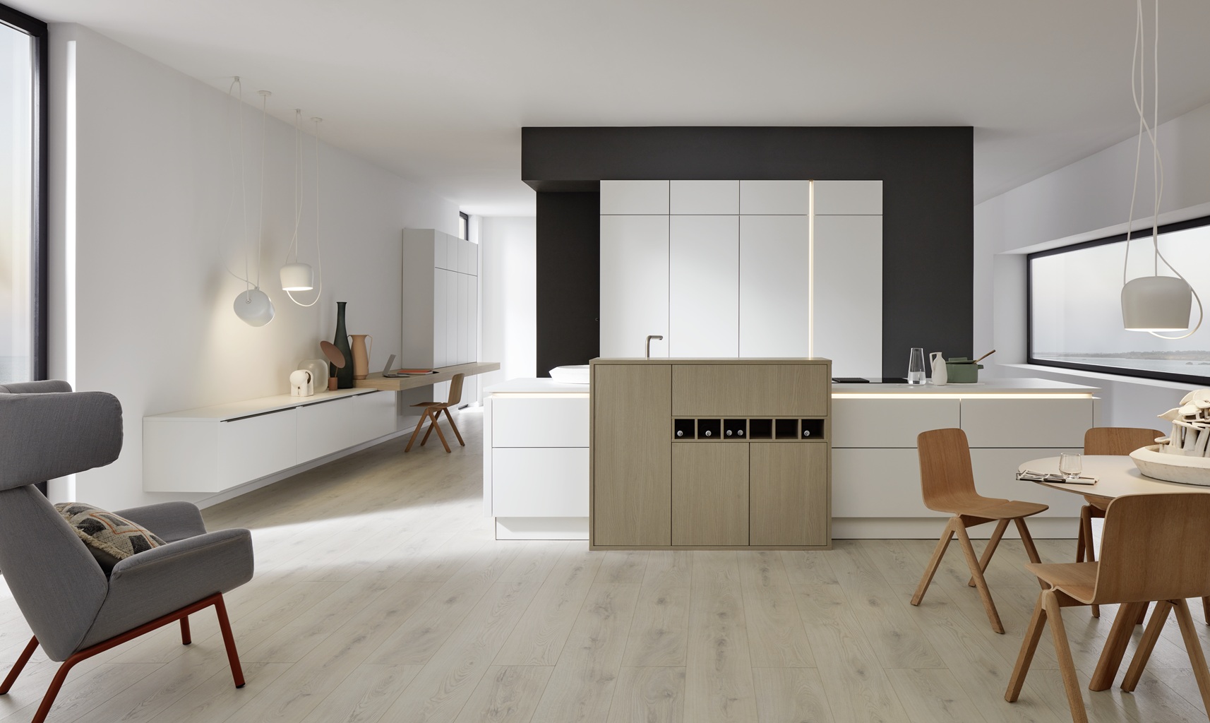 Luxe lichte keuken van Nolte NEO